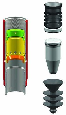 satın al API ISO Standart 7 P110 BTC Petrol veya gaz kuyusu çimento için iplik hidrolik aşama yaka online manufacture