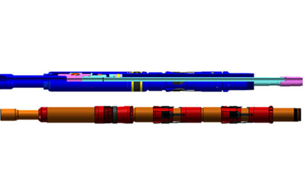 Anti-CO2 13-3/8*9-5/8 Tek Konuslu API, petrol kuyusu sondajı için Buckle Liner Asası