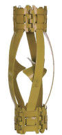Saldırısız Tuborlizer Bow Casing Spring Centralizer Yönlü Kuyuçıklar için Mükemmel
