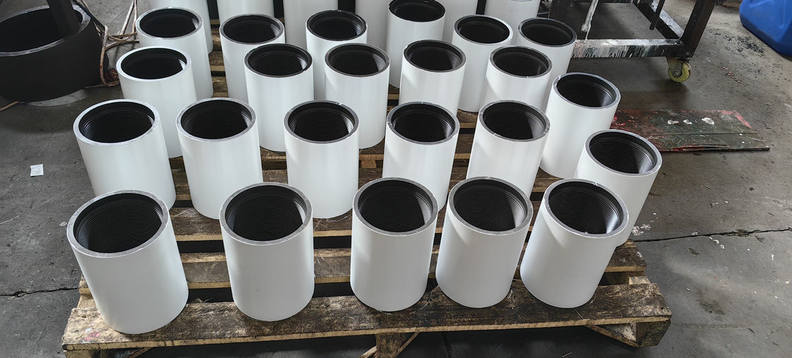 Anti-Vibration Threaded Casing Couplings 9-5/8 Inch 47 lb/ft L80 Çelik API 5CT Dinamik Yük 15K PSI
