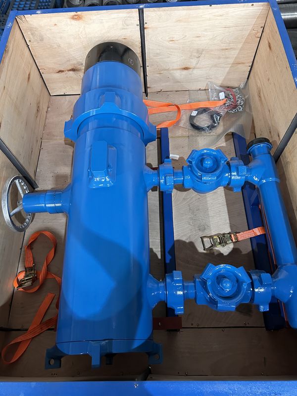5-1/2 '' API Kürsü LTC Bağlantı 54Mpa Test Basıncı Ahşap Paketle Çift Fiş Çimento Başı 450KG