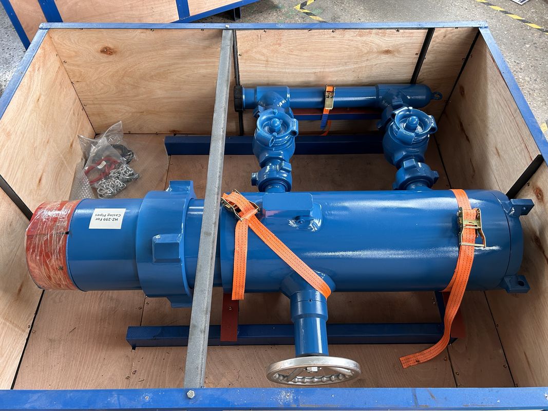 5-1/2 '' API Kürsü LTC Bağlantı 54Mpa Test Basıncı Ahşap Paketle Çift Fiş Çimento Başı 450KG