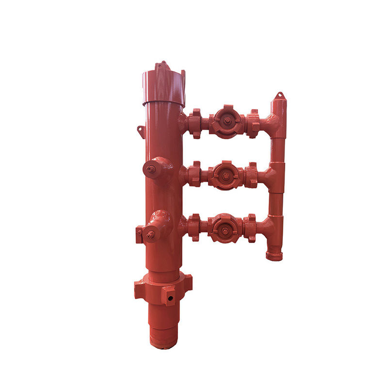 5-1/2'' API Kürsü LTC Bağlantı 35Mpa Çalışma Basıncı Çift Fiş Çimento Başlığı