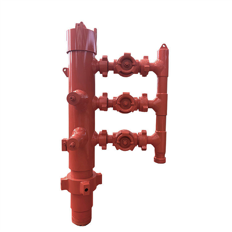5-1/2'' API Kapak LTC Bağlantı 35Mpa Çalışma Basıncı 54Mpa Test Basıncı Çift Fiş Çimento Başlığı