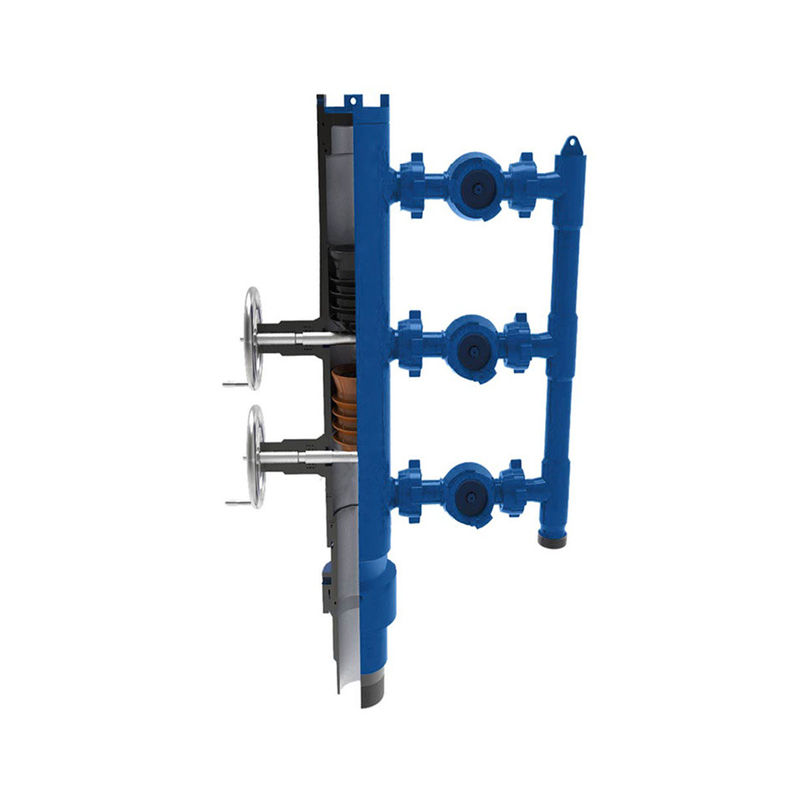 13-3/8'' API Casing BTC Buckle Bağlı Düzenleyici Uyum Çift Fiş Çimento Başlığı