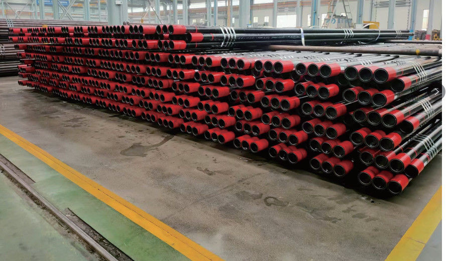 API 5CT Standart OD 9 5/8 47lb/ft N80 38' Hücre Ortak Yağ Tüpleri ve Hücreleri Güvenlik Halkaları ve Memelilerle Tam
