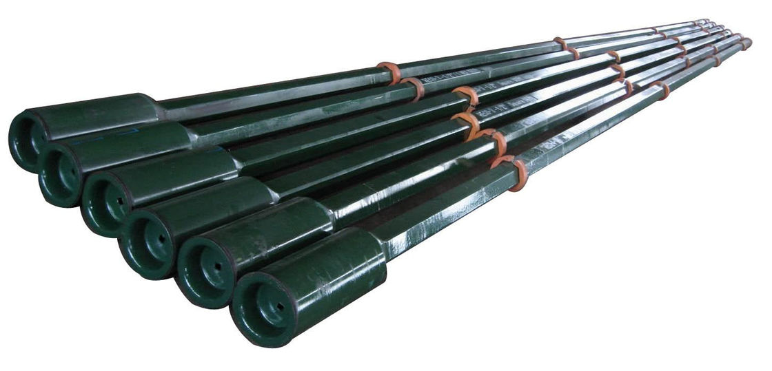 API 7-1 6 Inch 6-5/8 REG NC56 Hexagonal Rotary Kelly 3-1/2 ID Petrol Gazı Buhranı için