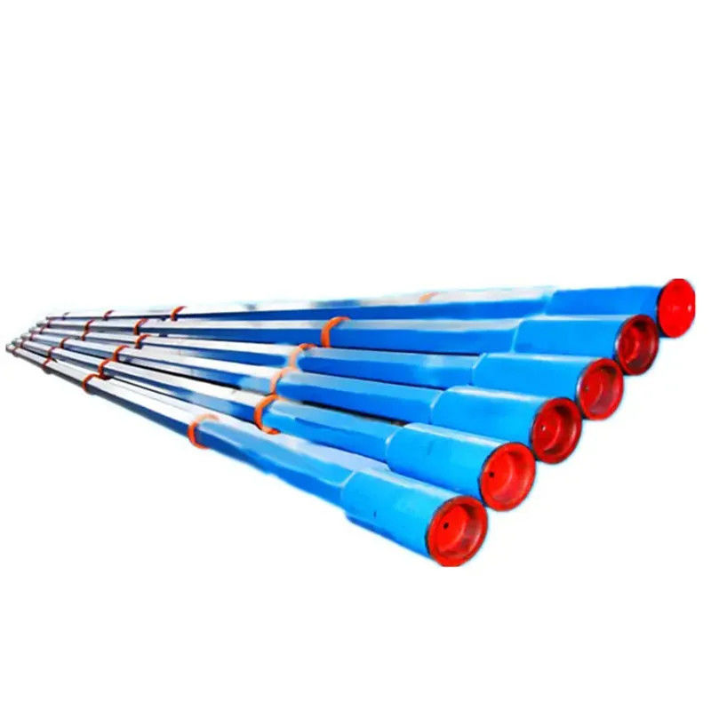 API 7-1 6 Inch 6-5/8 REG NC56 Hexagonal Rotary Kelly 3-1/2 ID Petrol Gazı Buhranı için