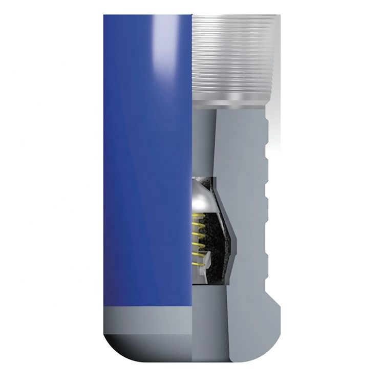 Petrol tarlası API standardı 7 Inch C90-d LTC Thread Float ayakkabı ve tasma - Tek vanalı zorlu alüminyum alaşım tipi